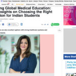Navigating Global Medical Education: Expert Insights on Choosing the Right Destination for Indian Students
