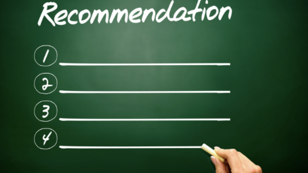 letter of recommendation