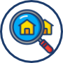 icon search home